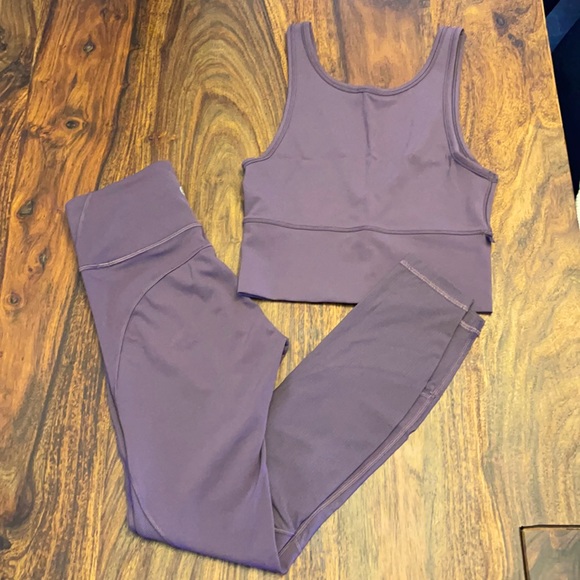 lululemon athletica Pants - Lululemon matching purple set